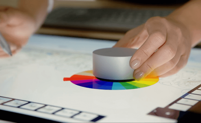 microsoft surface studio and surface dial