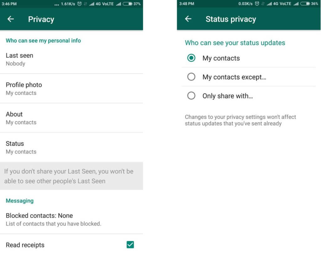 How To Get The 'Text Based Lifelong' Whatsapp Old Status Back Right Now